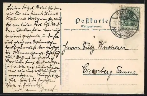 AK Rheinfelden, Ersparniskasse