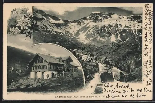 AK Adelboden, Bergansicht mit Engstligenalp