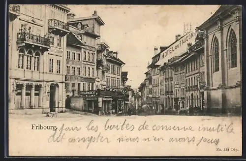 AK Fribourg, Hotel du Faucon, Pharmacie