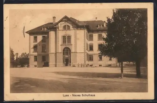 AK Lyss, Neues Schulhaus