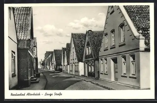 AK Altenbruch, Partie in der Lange Strasse