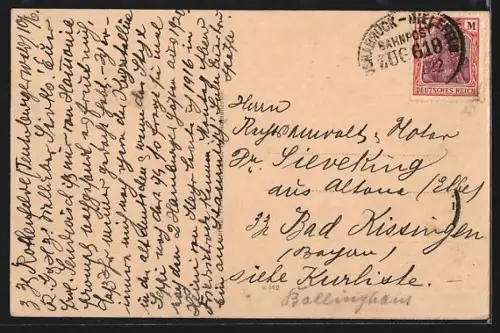 AK Bad Rothenfelde /Teutoburgerwald, Kurhaus mit Strasse, Fuhrwerk, Automobil