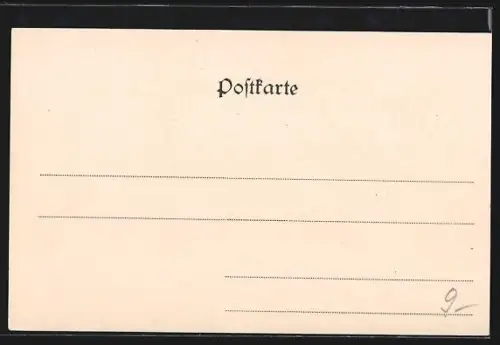 AK Crimmitschau, Bürgerschule, Vorderansicht