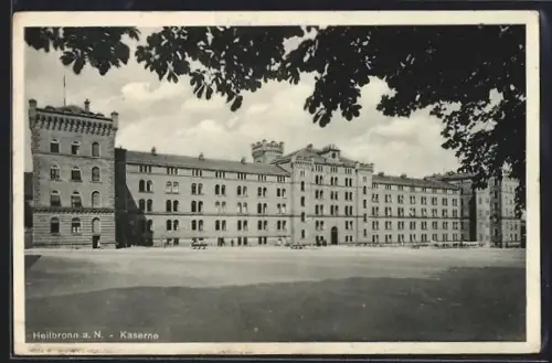 AK Heilbronn, Blick zur Kaserne