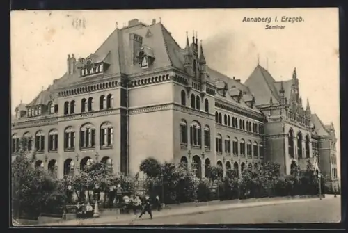 AK Annaberg i. Erzgeb., Seminar mit Knabengruppe
