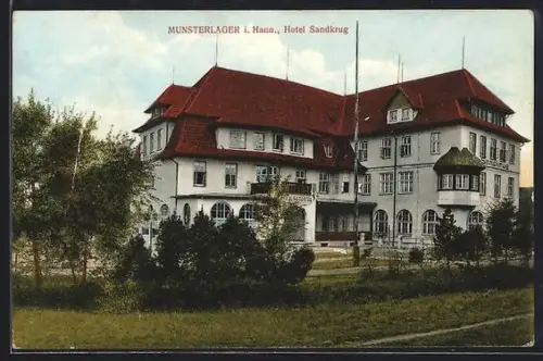 AK Munsterlager i. Hann, Hotel Sandkrug