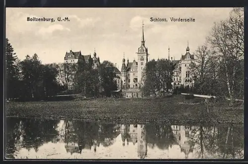 AK Boitzenburg, Schloss, Vorderseite
