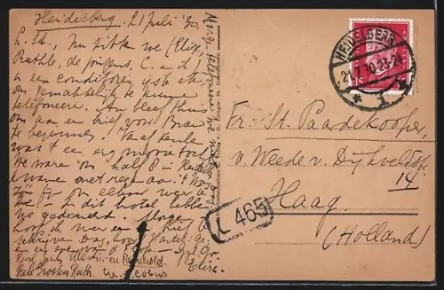 AK St. Goar a. Rhein, Hotel Schneider