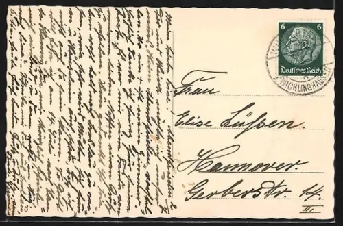 AK Wuppertal-Barmen, Heim Abendfrieden