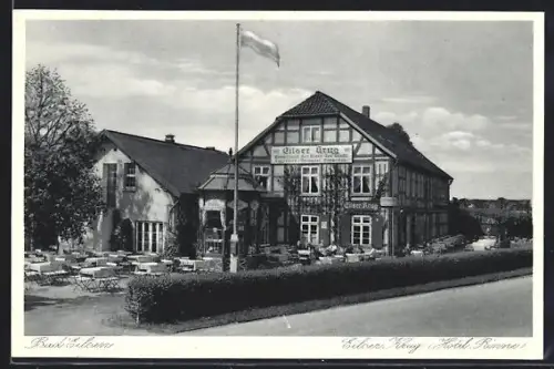 AK Bad Eilsen, Eilsen Krug, Hotel Rinne