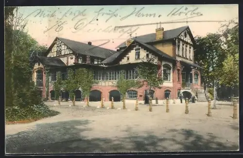AK Speckenbüttel, Gasthof Parkhaus von Albert Henjes