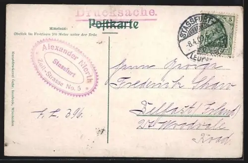 AK Leopoldshall, Kalisyndikat, Hohenerxlebenerstrasse, Gesamtansicht