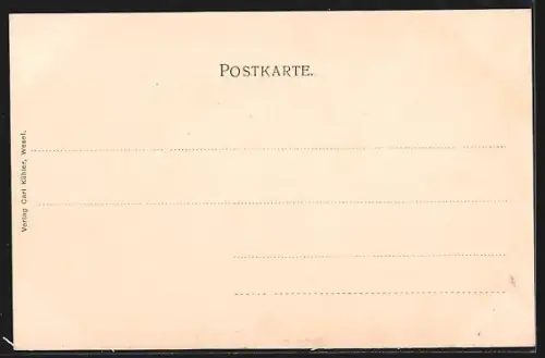 AK Wesel / Rhein, Partie am Städtischen Hafen