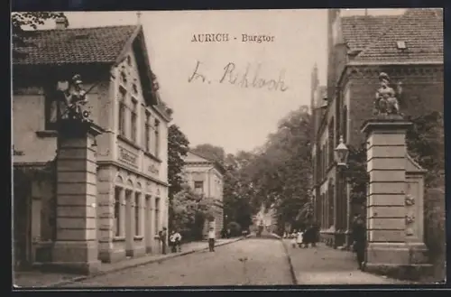 AK Aurich / Ostfriesland, Restaurant am Burgtor