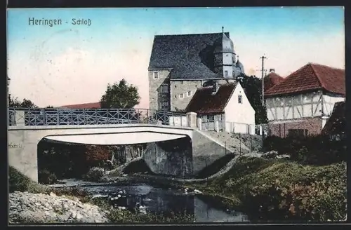 AK Heringen / Helme, Schloss