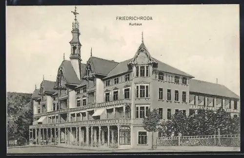AK Friedrichroda, Partie am Kurhaus