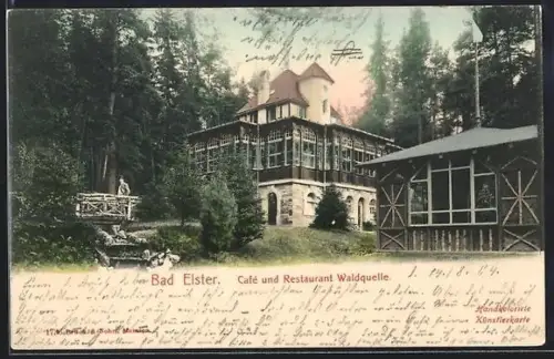 AK Bad Elster, Café und Restaurant Waldquelle