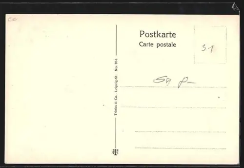 AK Leipzig, Südfriedhof, Krematorium