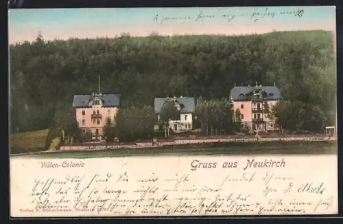 AK Neukirch / Lausitz, Villen-Colonie