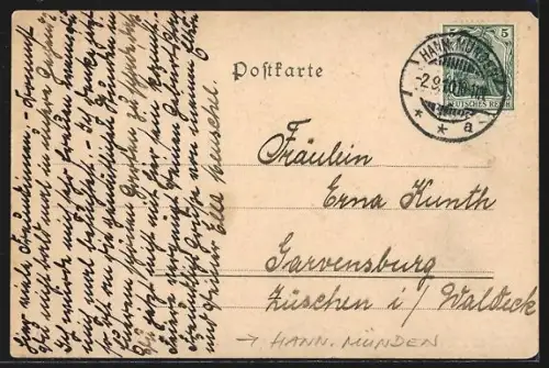 AK Hann. Münden, Rathaus