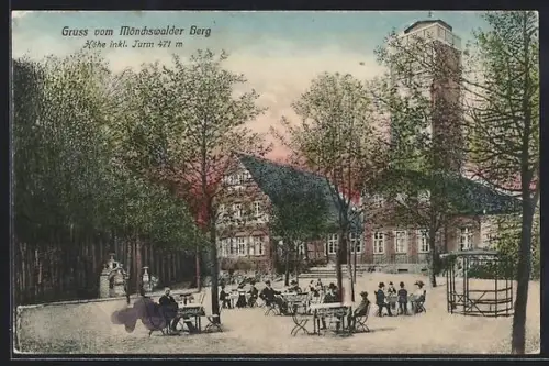 AK Mönchswalder Berg, Restaurant und Aussichtsturm