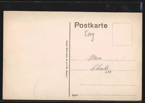 AK Wolsdorf / Siegburg, Ortsansicht von der St. Anno-Kirche aus