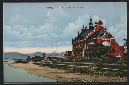 AK Bonn, Stadthalle in der Gronau