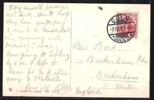 AK Köln-Neustadt, Barbarossaplatz mit Hohenstaufenring, Strassenbahn