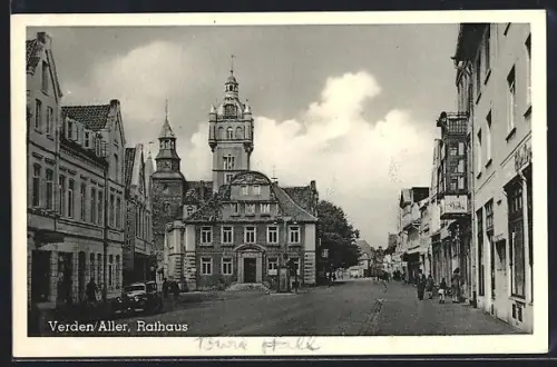 AK Verden /Aller, Rathaus
