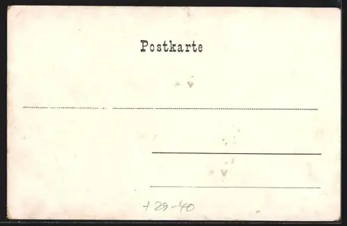 Goldfenster-AK Wesel / Rhein, Ortsansicht mit leuchtenden Fenstern