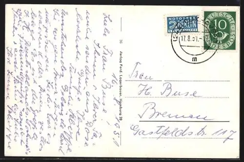 AK Cuxhaven-Duhnen, Jugendherberge Ove-Ovens-Haus