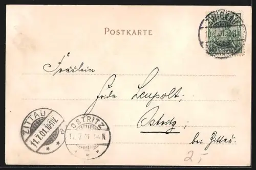 AK Zwickau i. S., Römerplatz