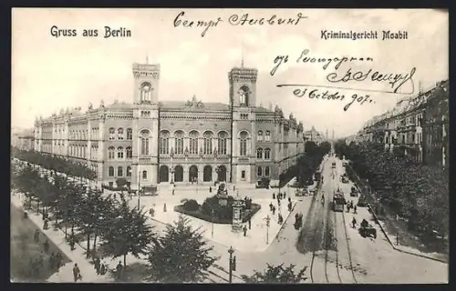 AK Berlin-Tiergarten, Kriminalgericht Moabit