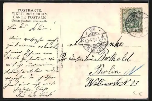 AK Polenztal /Sächs. Schweiz, Hotel zum Polenztal, Felsformationen im Hintergrund