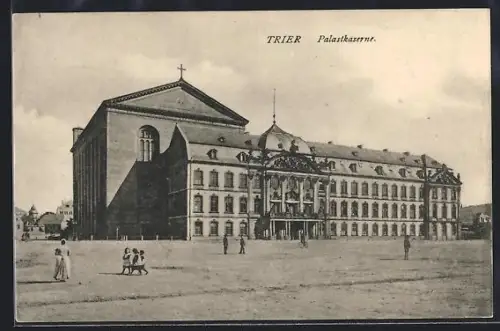 AK Trier, Ansicht der Palastkaserne