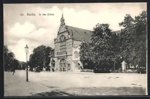 AK Berlin-Tiergarten, In den Zelten