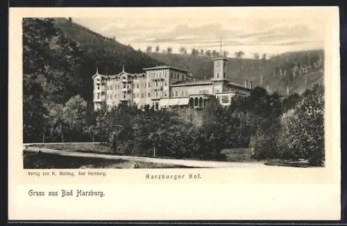 AK Bad Harzburg, Hotel Harzburger Hof