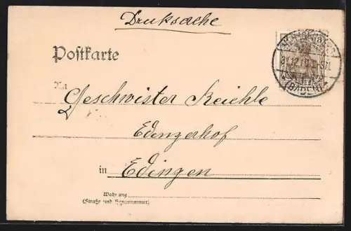 AK Heiligenberg / Baden, Schloss Heiligenberg