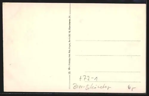 AK Berlin-Schöneberg, durchbrochenes Haus bei der Lutherkirche, Hochbahn