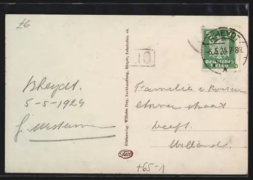 AK Rheydt, Partie am Bahnhof