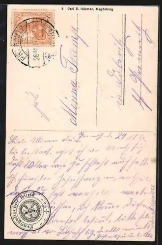 AK Eisleben, Luther`s Sterbehaus, Aussenansicht