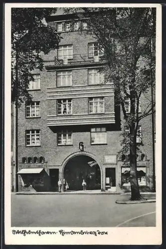 AK Wilhelmshaven, Ansicht vom Hindenburg-Tor
