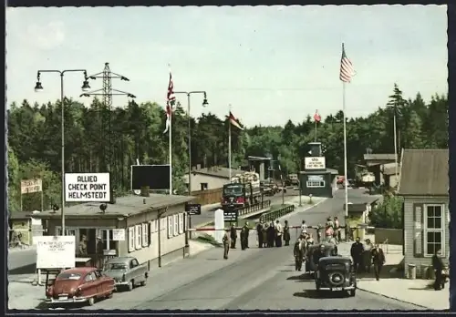 AK Helmstedt, Allied Check Point, Zonengrenze