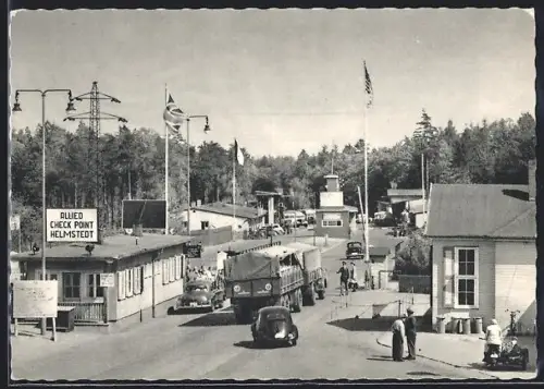 AK Helmstedt, Zonengrenze, Autobahn-Kontrollpunkt