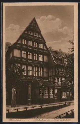 AK Hildesheim, Pfeilerhaus am Andreasplatz