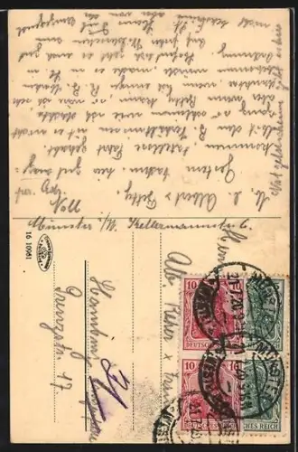 AK Münster i. W., Dom-Westseite