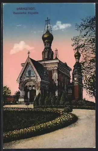 AK Darmstadt, Russische Kapelle