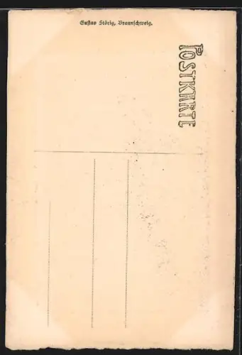 Künstler-AK Braunschweig, Alte Waage