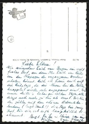 AK Essen, Lichtwochen, Strassenansicht, Handelshof, Wolsdorff