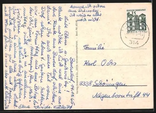 AK Barendorf, Herrenhaus, Kirche, Wohnsiedlung